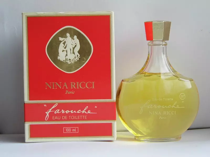 Օծանելիք Nina Ricci (40 լուսանկար). Օծանելիք եւ զուգարանի ջուր: Հայտնի «կարմիր խնձոր» եւ մեկ այլ կին օծանելիք, պրեմիերային ջին եւ սեր Փարիզում 25354_27