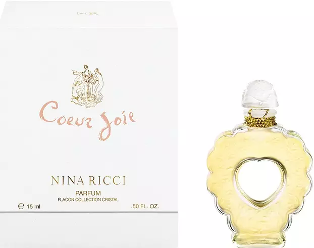 Օծանելիք Nina Ricci (40 լուսանկար). Օծանելիք եւ զուգարանի ջուր: Հայտնի «կարմիր խնձոր» եւ մեկ այլ կին օծանելիք, պրեմիերային ջին եւ սեր Փարիզում 25354_5