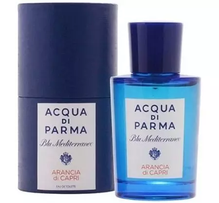 ACQUA उच्चार Parma सुवास: आत्मे Colonia आणि मॅग्नोलिया Nobile, ब्ल्यू Mediterraneo Arancia उच्चार Capri आणि इतर फ्लेवर्स. सुगंधी द्रव्ये आढावा 25358_10