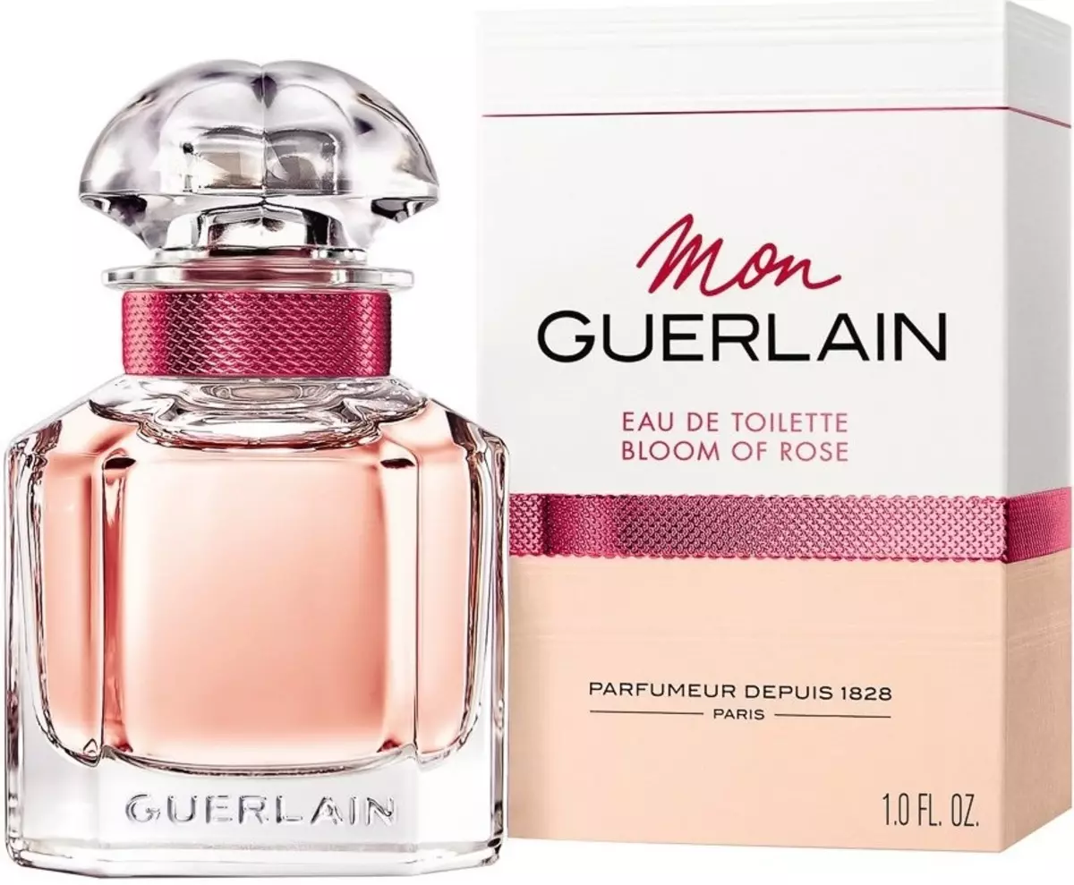 Жіночий парфум Guerlain (34 фото): духи, туалетна вода La Petite Robe Noire, аромат Mon Guerlain, Samsara Eau de Parfum і інша парфумерія 25364_14