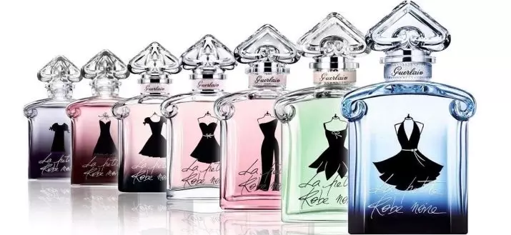 Жіночий парфум Guerlain (34 фото): духи, туалетна вода La Petite Robe Noire, аромат Mon Guerlain, Samsara Eau de Parfum і інша парфумерія 25364_34