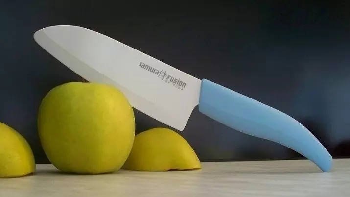 سامرا چاقو (35 فوٹو): جاپانی باورچی خانے کے چاقووں کے سیٹ، دمشق شیف اور سیرامک ​​باورچی خانے کے ماڈل، آلے کی تیز رفتار زاویہ 25370_19