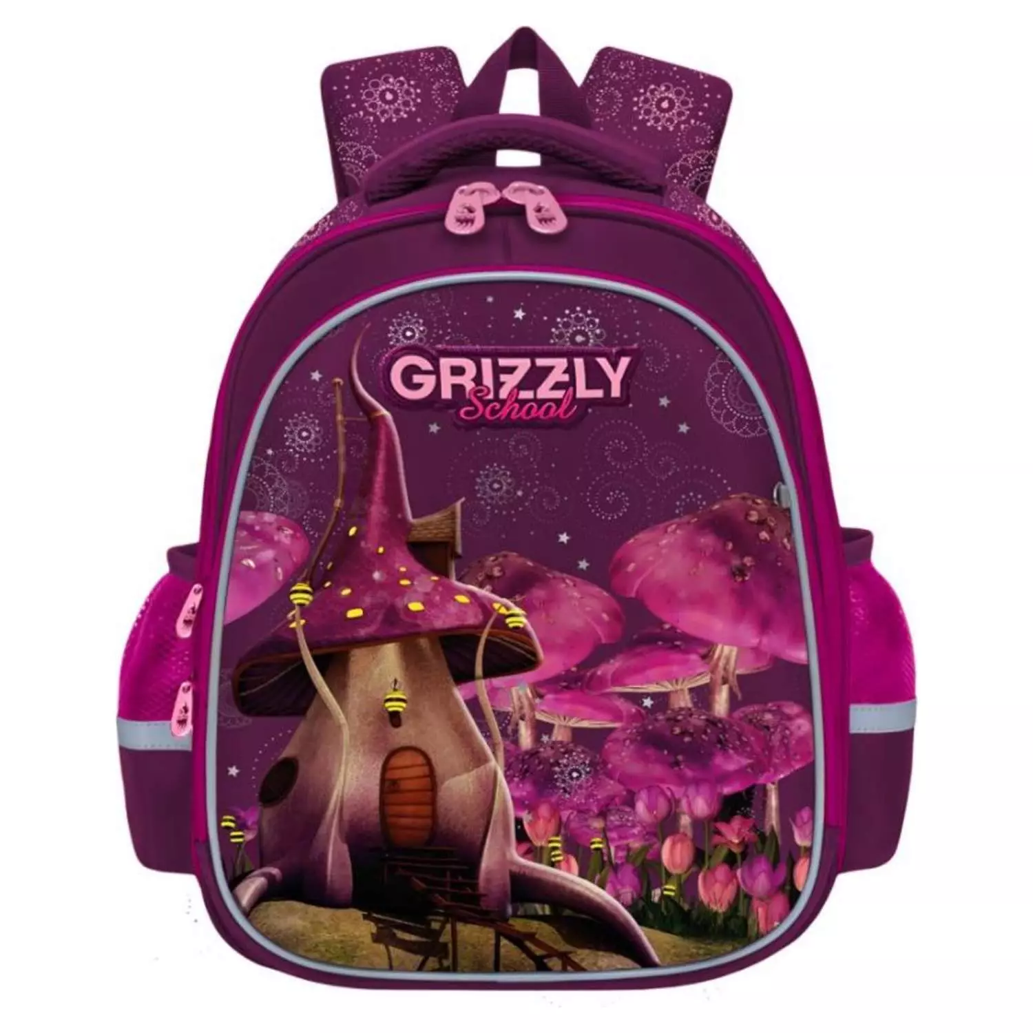 Grizzly Backpacks: Анхны төгсөгчдөд зориулсан сургуулийн ортопедийн байгаль хамгаалагчид, гутал, залуу, ягаан, хар, бусад эмэгтэйчүүдийн загвар өмсөгч 2537_31