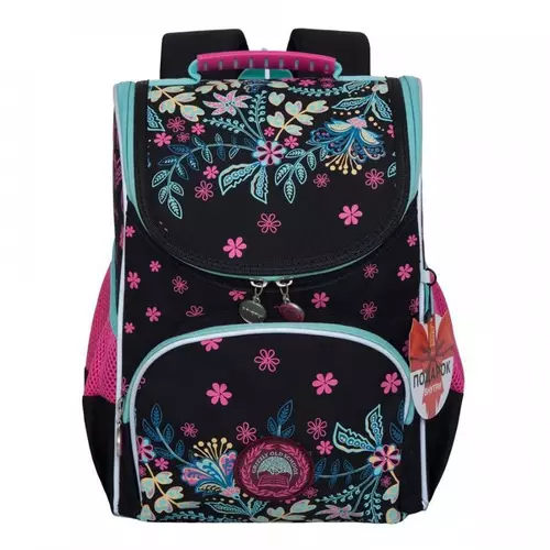 그리즐리 배낭 : 첫 번째 학년 및 신발, 청소년, 분홍색 및 검정, 회색 및 기타 여성 모델의 가방을위한 학교 정형 레인저스 2537_46