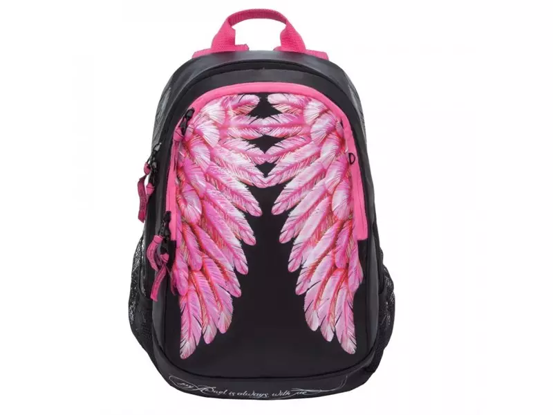 그리즐리 배낭 : 첫 번째 학년 및 신발, 청소년, 분홍색 및 검정, 회색 및 기타 여성 모델의 가방을위한 학교 정형 레인저스 2537_6