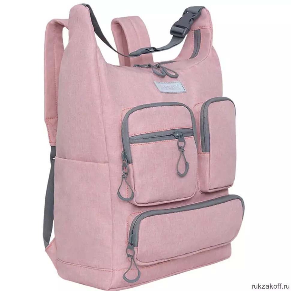 그리즐리 배낭 : 첫 번째 학년 및 신발, 청소년, 분홍색 및 검정, 회색 및 기타 여성 모델의 가방을위한 학교 정형 레인저스 2537_63
