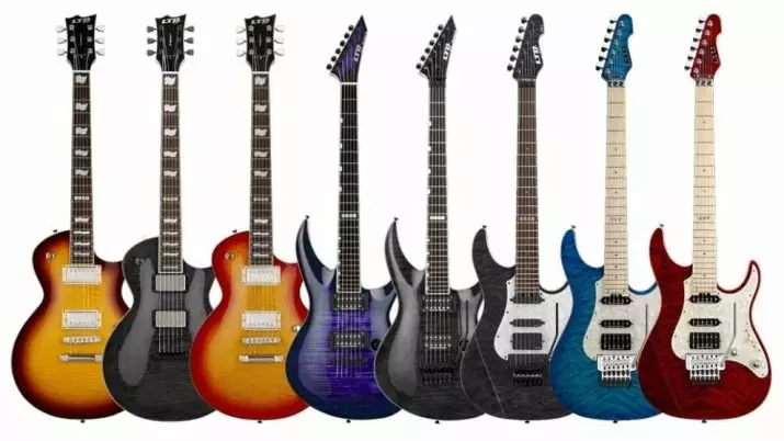 Эң мыкты электр гитаралар (51 сүрөт): жогорку эң арзан (бюджет) жана кымбат, жапон кооз гитара жана башка фирмалар, өндүрүүчүлөр рейтинги 25405_39