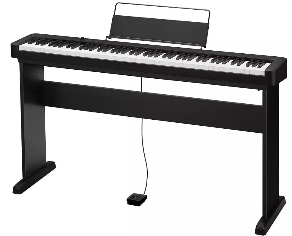 Elektrische piano: Maat Piano en zijn kenmerken, selectiecriteria en kenmerken van het spel 25414_13