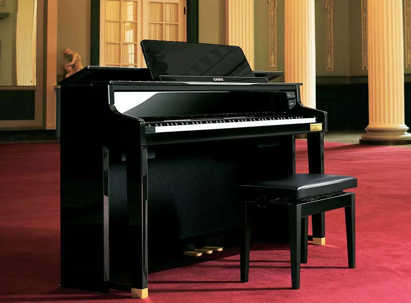 电钢琴：尺寸钢琴及其特点，选择标准和游戏的特点 25414_26