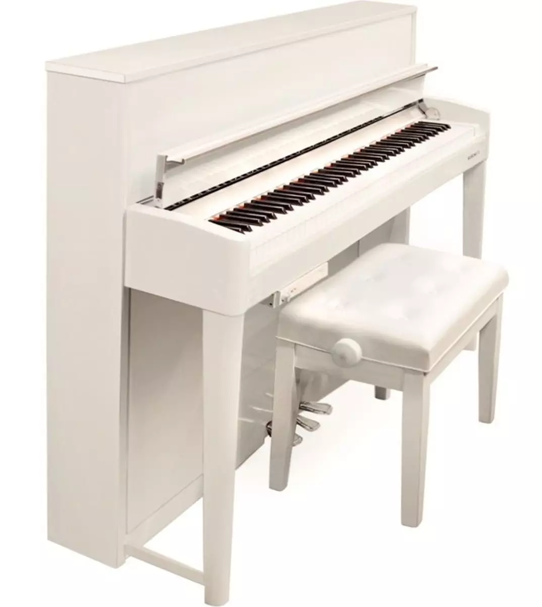 Piano eléctrico: piano de tamaño e as súas características, criterios de selección e características do xogo 25414_27
