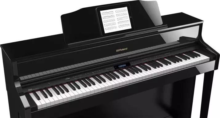 Piano eléctrico: piano de tamaño e as súas características, criterios de selección e características do xogo 25414_4