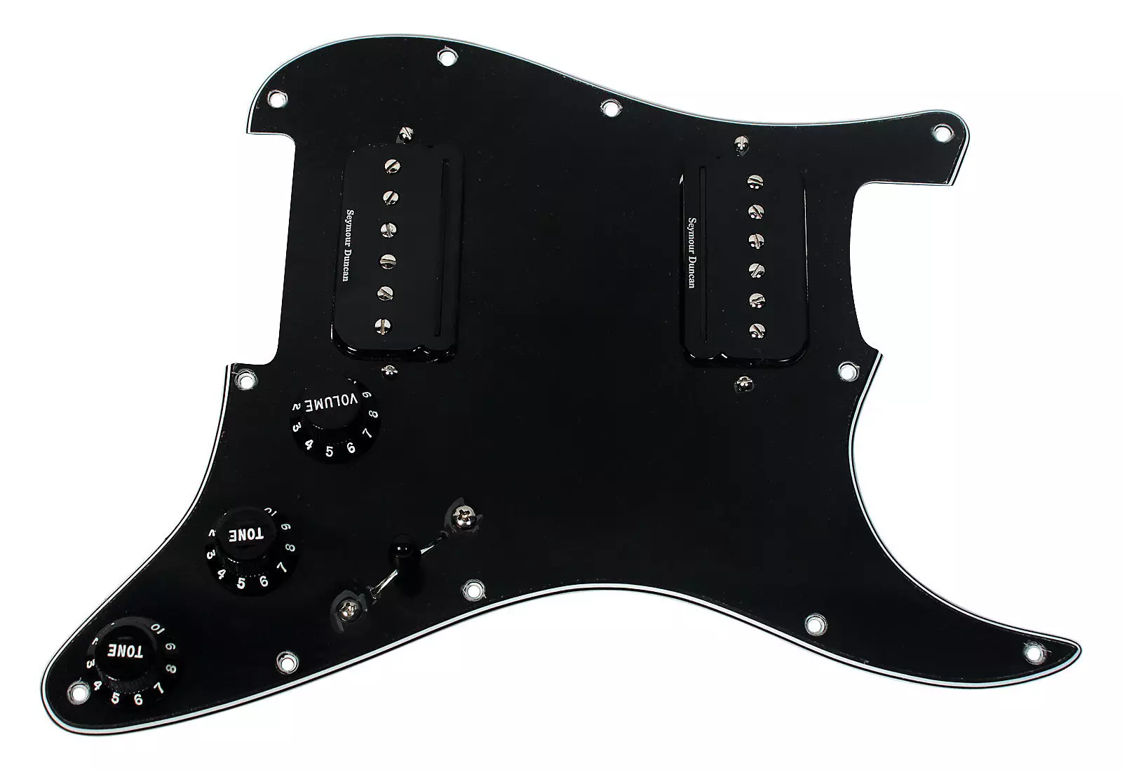 皮卡盖：为电视屏幕的吉他Stratocaster和声学。它是什么，从什么塑料制作电吉他面板？ 25429_4