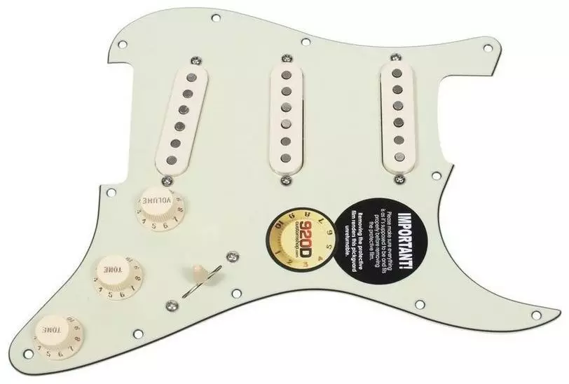 Picgard: TV ekranı için gitar stratocaster ve akustik için. Bu nedir ve plastik elektro gitar için paneller nedir? 25429_5