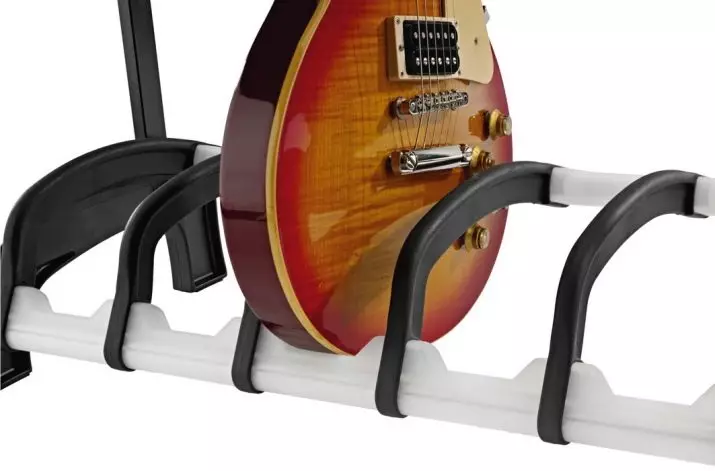 代表吉他：地板吉他架，電吉他和聲學型號的支架，木材在牆上和其他牆上的固定 25438_29