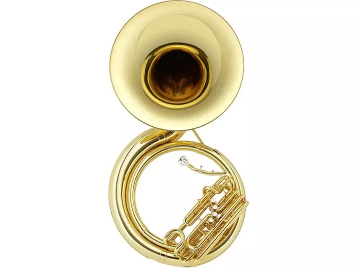 ISuzafon: Incazelo ye-Musical Brass Tool, lapho isetshenziswa khona 25443_6