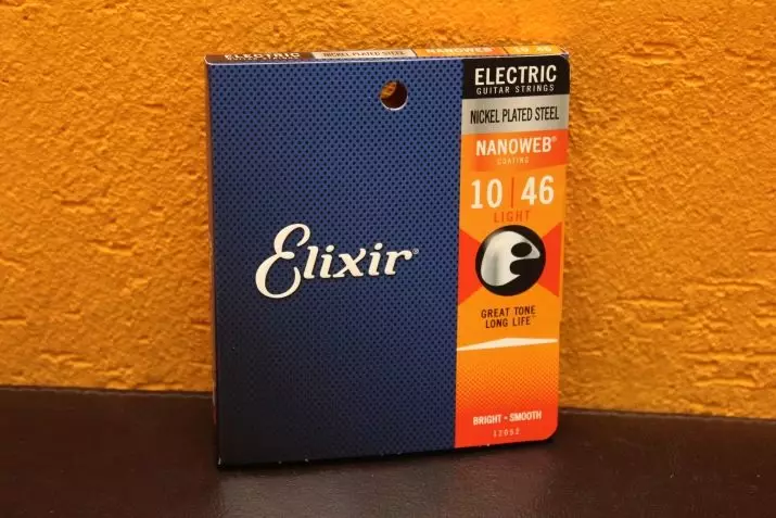 Elixir स्ट्रिंग्स: ध्वनिक गिटार और इलेक्ट्रिक गिटार, Elixir 11152 के लिए, 12/53 कैलिबर और अन्य के साथ। गिटार के लिए क्या चुनना है? 25473_18