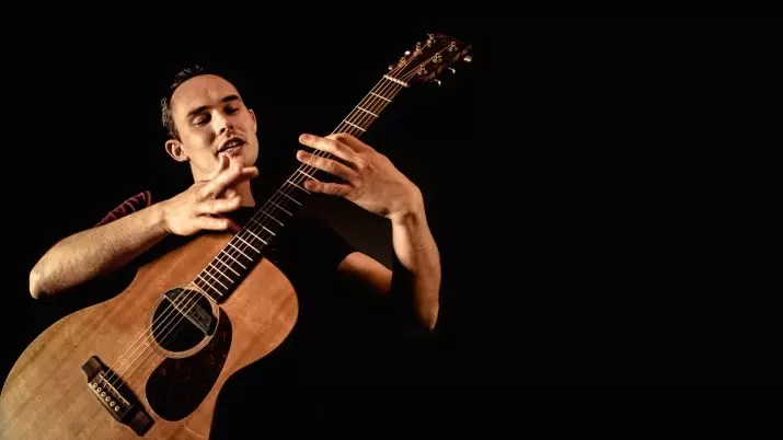 Fingerstyle: ģitāras spēļu stils, mācīšanās no nulles iesācējiem, paņēmieniem un vingrinājumiem 25480_14