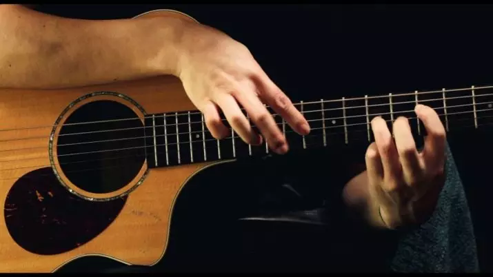 FingersTele: Guitar Game Style, kudzidza kubva zero kune vanotanga, maitiro uye maekisesaizi 25480_2