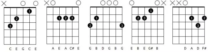 Lekcije električne gitare: Kako naučiti igrati od nule? Vježbe i tehnike, gamma i tehnike treninga velike brzine za početnike 25485_22