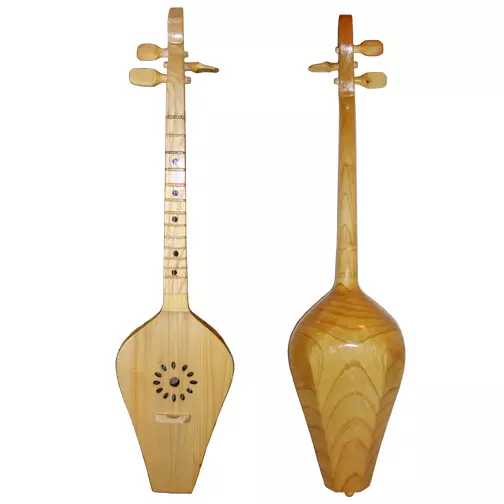 Pandouri: музикален инструмент от Грузия, Видове String Pedgles грузински Balalak, настройка и игра 25489_10