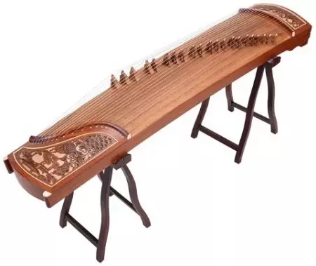 Instrumentos musicais xaponeses: cadea inclinada ferramentas tradicionais (violín, kokus), ferramentas nacionais do vento de Xapón e outros 25491_21