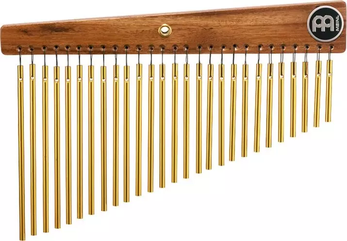 Bar Temis: Perihalan Bar Chimes Musical Instrument, bunyi pemasangan yang besar. Pengiraan panjang tiub alat 25495_11