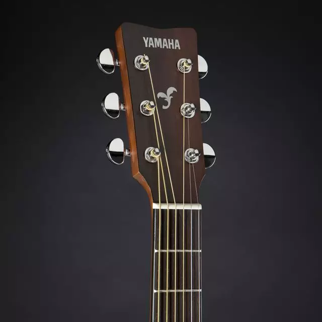 Akustiska gitarrer Yamaha: F310, FG800 och F370, FG820, Svart och andra modeller, akustiska egenskaper, strängar och storlekar 25516_28