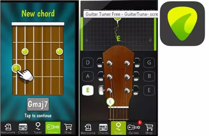 Ρύθμιση της κιθάρας μέσω του μικροφώνου: 6- και 7-string, χρησιμοποιήστε τον δέκτη και τα προγράμματα στο τηλέφωνο για ακουστική και άλλη κιθάρα 25526_15
