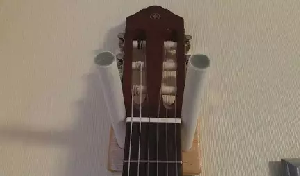 ギターのホルダー：壁に取り付け、壁は自分の手を囲みます。ブラケットにギターをハングアップする方法は？ベースギターとアコースティックのモデル 25540_21