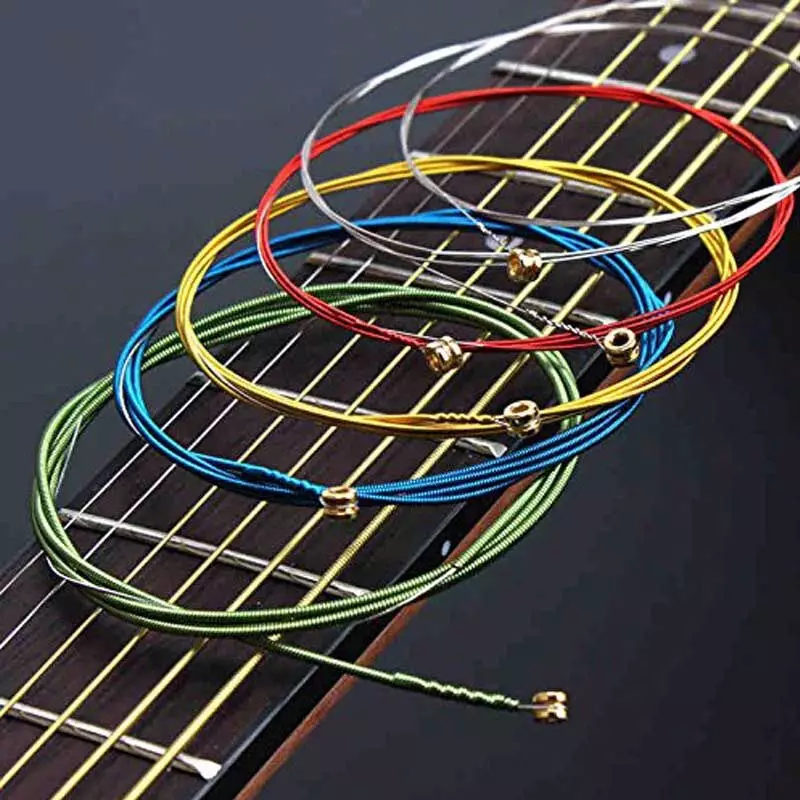 Стринг за електрична гитара: Кои добри жици да изберат? Калибар (дебелина). Како да се повлечеш? Најлон и други жици, свој избор за гитара од 7 стринг 25555_4