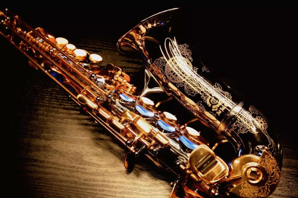 Saxophone (49 Foto): Apa iku? Tenor lan Soprano, baritone lan spesies liyane, pilihan saka tebu lan cangkem. Apa sing katon lan kepiye muni? 25581_2
