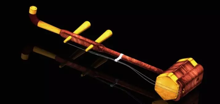 Erhu: popis strunného hudebního nástroje. Hrát čínské housle. Proč je to tak voláno? Jak vypadá hudba? 25584_2