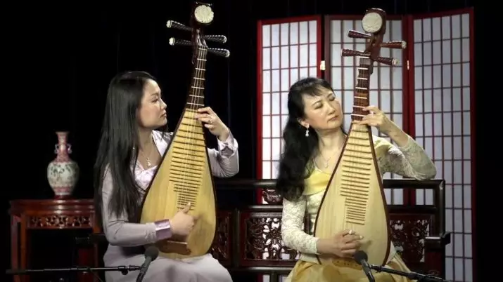 पिपा संगीत वाद्ययंत्र (18 तस्वीरें): चीनी उपकरण विवरण, ध्वनि विशेषताएं 25591_8