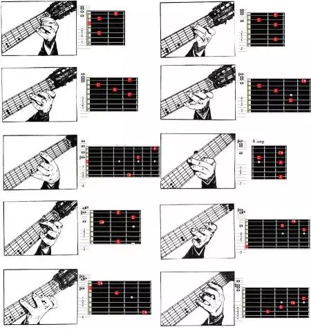 Северийн гитар (35 зураг): Зургаан мөрөөс 7 мөрний гитарын ялгаа нь юу вэ? Гитарын сургалт 7 мөр, сонгодог болон бусад гитар 25596_28