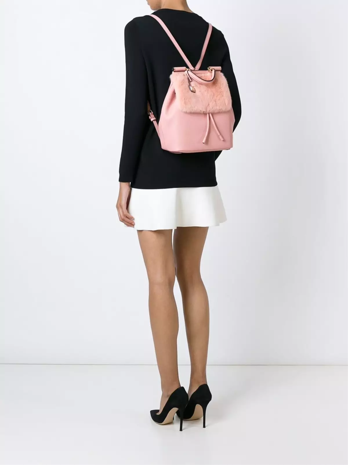 Dolce & Gabbana Backpacks: Perempuan dan Lelaki, Hitam dan Merah, Beg Kulit Beg dan Model Lain. Bagaimana untuk membezakan asal dari salinan itu? 2559_17