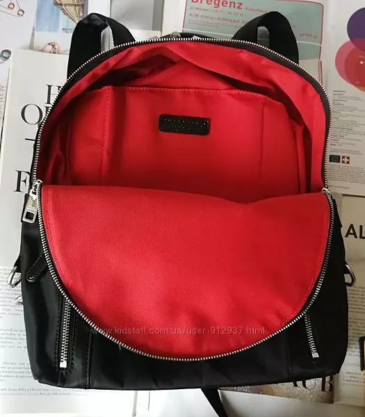 Dolce & Gabbana backpacks: femra dhe burra, black dhe të kuqe, backpacks lëkure çanta dhe modele të tjera. Si të dallojmë origjinalin nga kopja? 2559_34