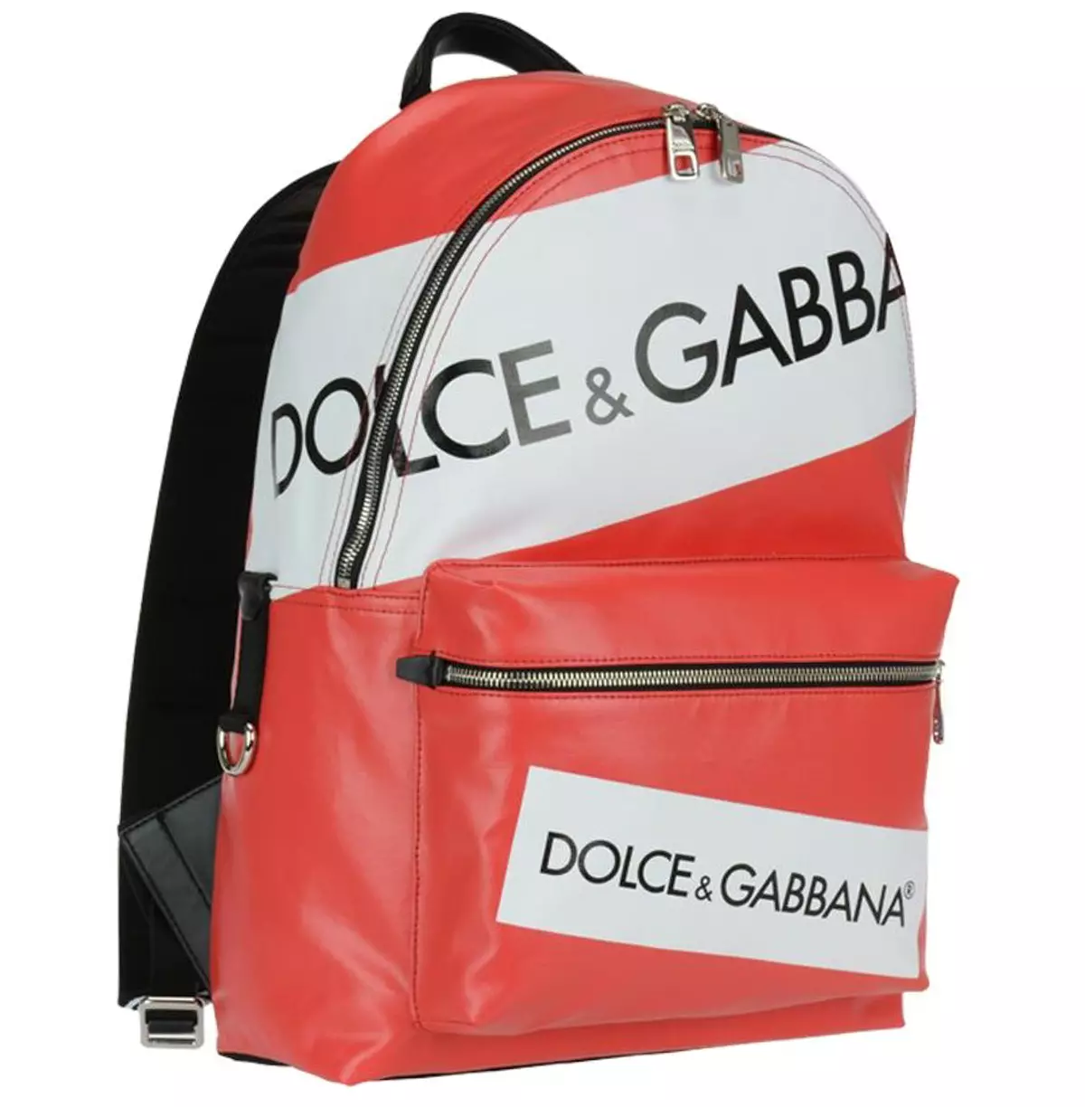 Dolce & Gabbana backpacks: femra dhe burra, black dhe të kuqe, backpacks lëkure çanta dhe modele të tjera. Si të dallojmë origjinalin nga kopja? 2559_8
