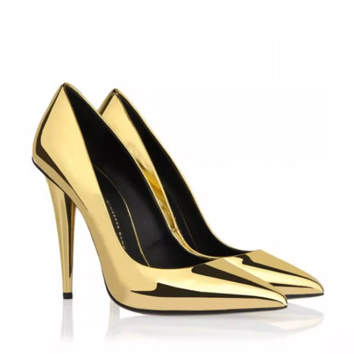 Sepatu emas (46 foto): Apa yang harus dipakai sepatu wanita warna emas, dengan celana ketat untuk menggabungkan 2570_5