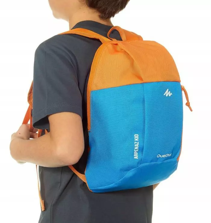 Backpacks na baya (106 hotuna): Bagge-baya na baya ga yara da kan ƙafafun, ƙananan da babba, fata da filastik, tare da allo kuma ba tare da 2573_18