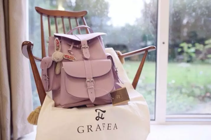 BACKPACKS GRAFEA: Leður Black og Pink, Vín og aðrar gerðir, Hari, Baby Collections og aðrir. Skoðaðu umsagnir 2575_42