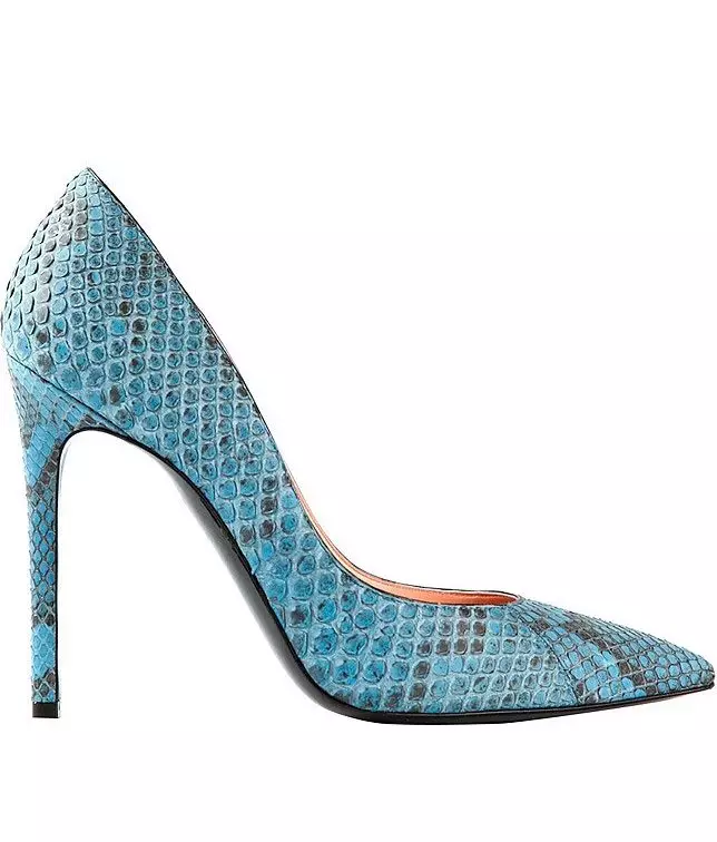 Blå skor (80 bilder): kvinnliga modeller av mörkblå, med som bär ljusblå skor, vilka strumpbyxor att bära 2576_47