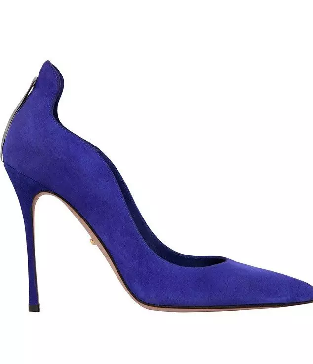 Mavi Ayakkabılar (80 Fotoğraf): Koyu Mavinin Bayan Modelleri, hangi parlak mavi ayakkabı giyen, giymek için 2576_48