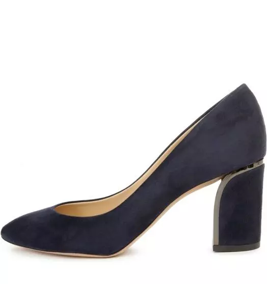 Blå sko (80 bilder): kvinnelige modeller av mørkblå, som bærer lyseblå sko, som strømpebukser 2576_49