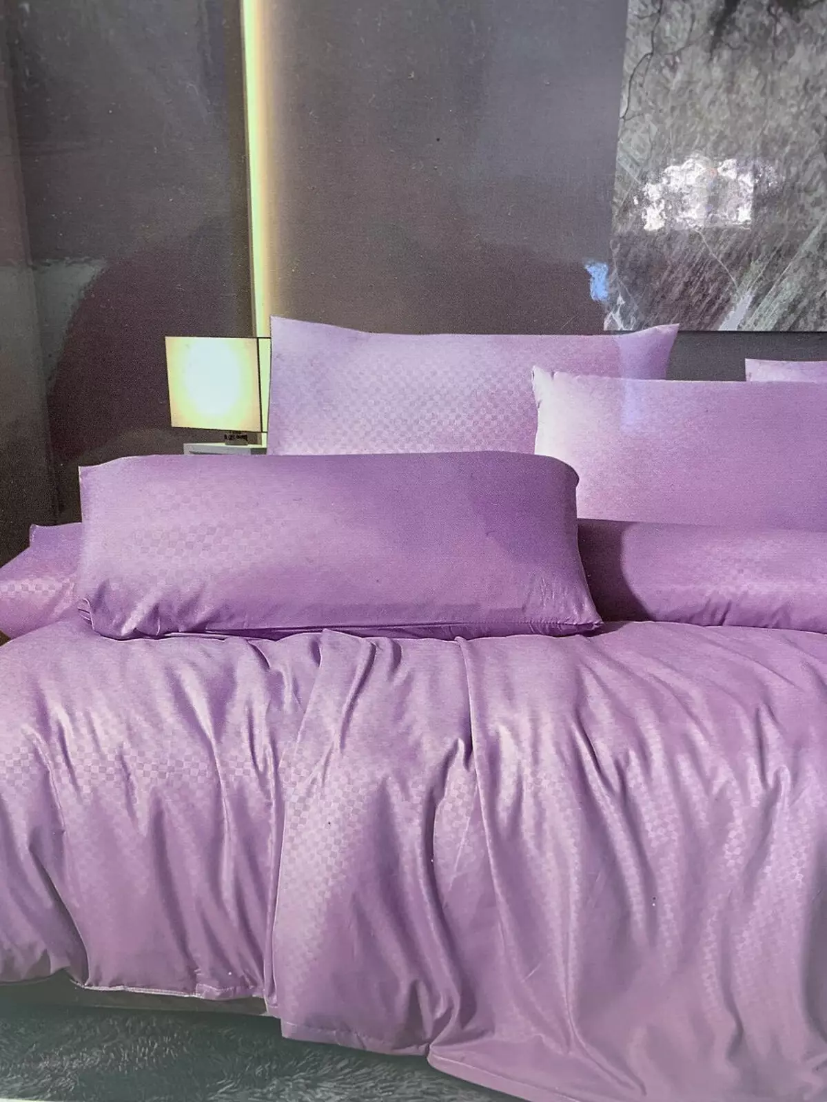 Bed Linen Aimee: Satin lan Poplin's Set saka pabrikan, kit kulawarga lan Euro, ukuran liyane, ulasan 25837_12