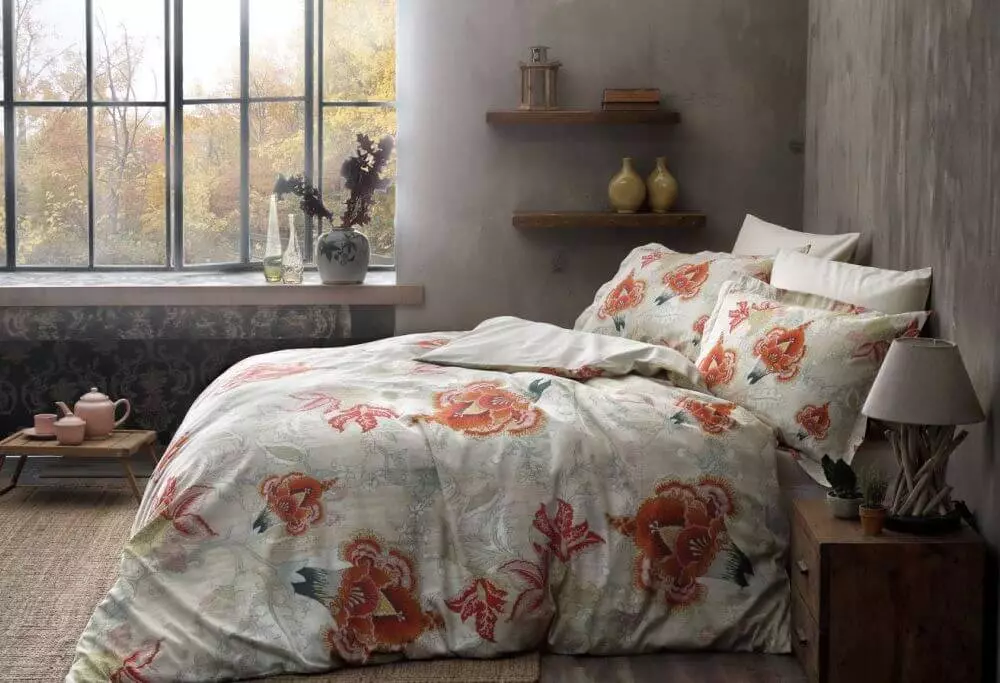 Satina Turks Bedlinnen: Satin Kits de Luxe en Jacquard Satina, Euro en familie, 2-slaapkamer en andere beddengoed, reviews 25904_16