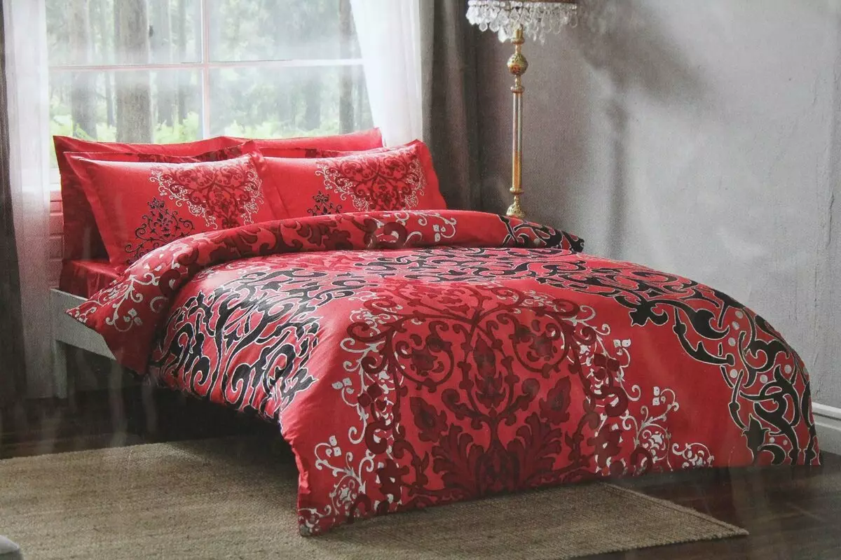 Satina Turks Bedlinnen: Satin Kits de Luxe en Jacquard Satina, Euro en familie, 2-slaapkamer en andere beddengoed, reviews 25904_18