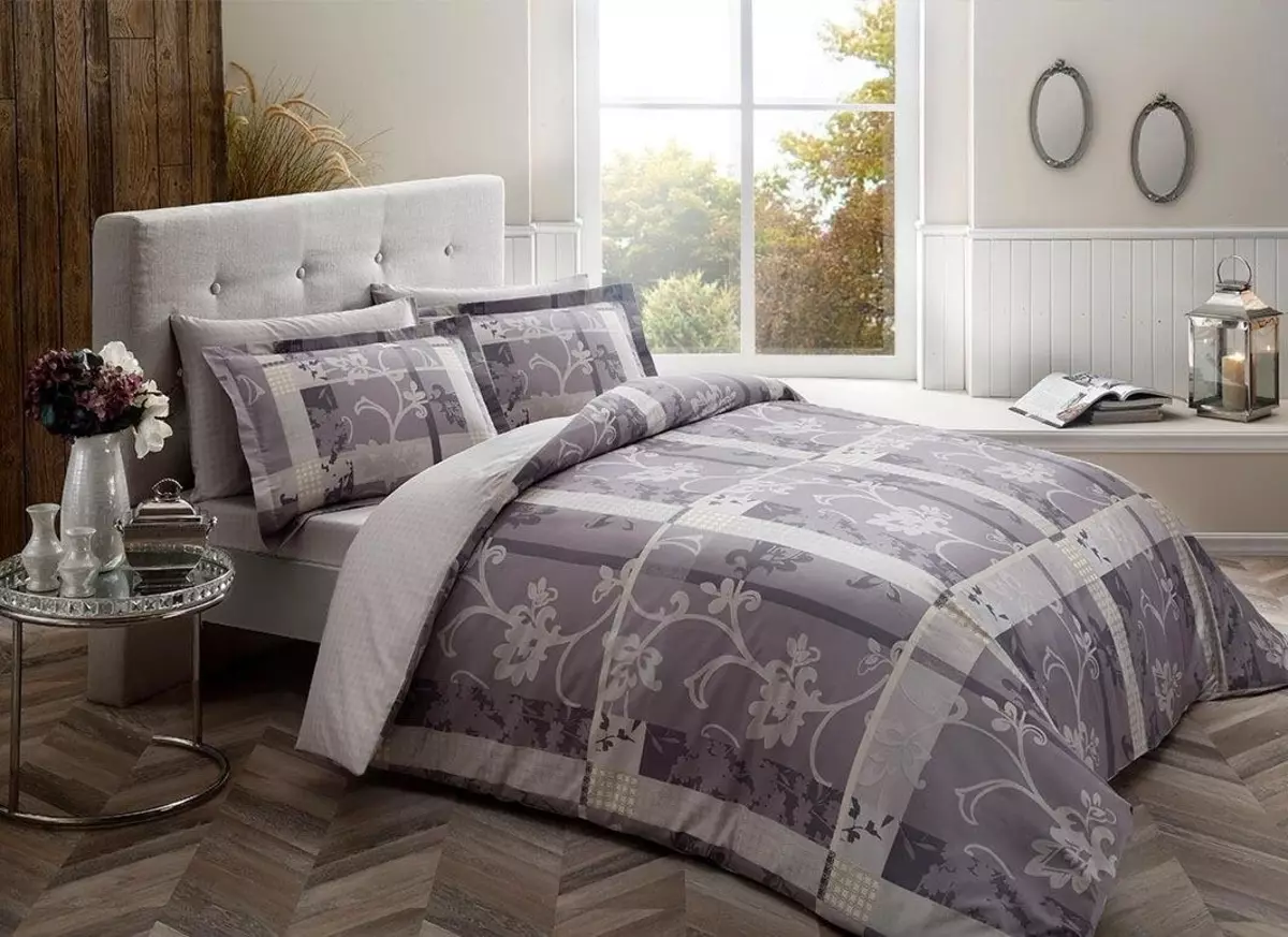 Satina Turks Bedlinnen: Satin Kits de Luxe en Jacquard Satina, Euro en familie, 2-slaapkamer en andere beddengoed, reviews 25904_2