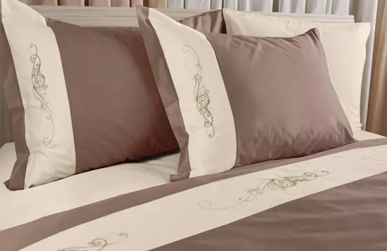 ទំហំនៃ pillowcase: 50x70 និង 70x70, 40x40 និង 40x60, 50x50 និងទំហំស្តង់ដាដទៃទៀតនៃការគ្របខ្នើយ 25914_10