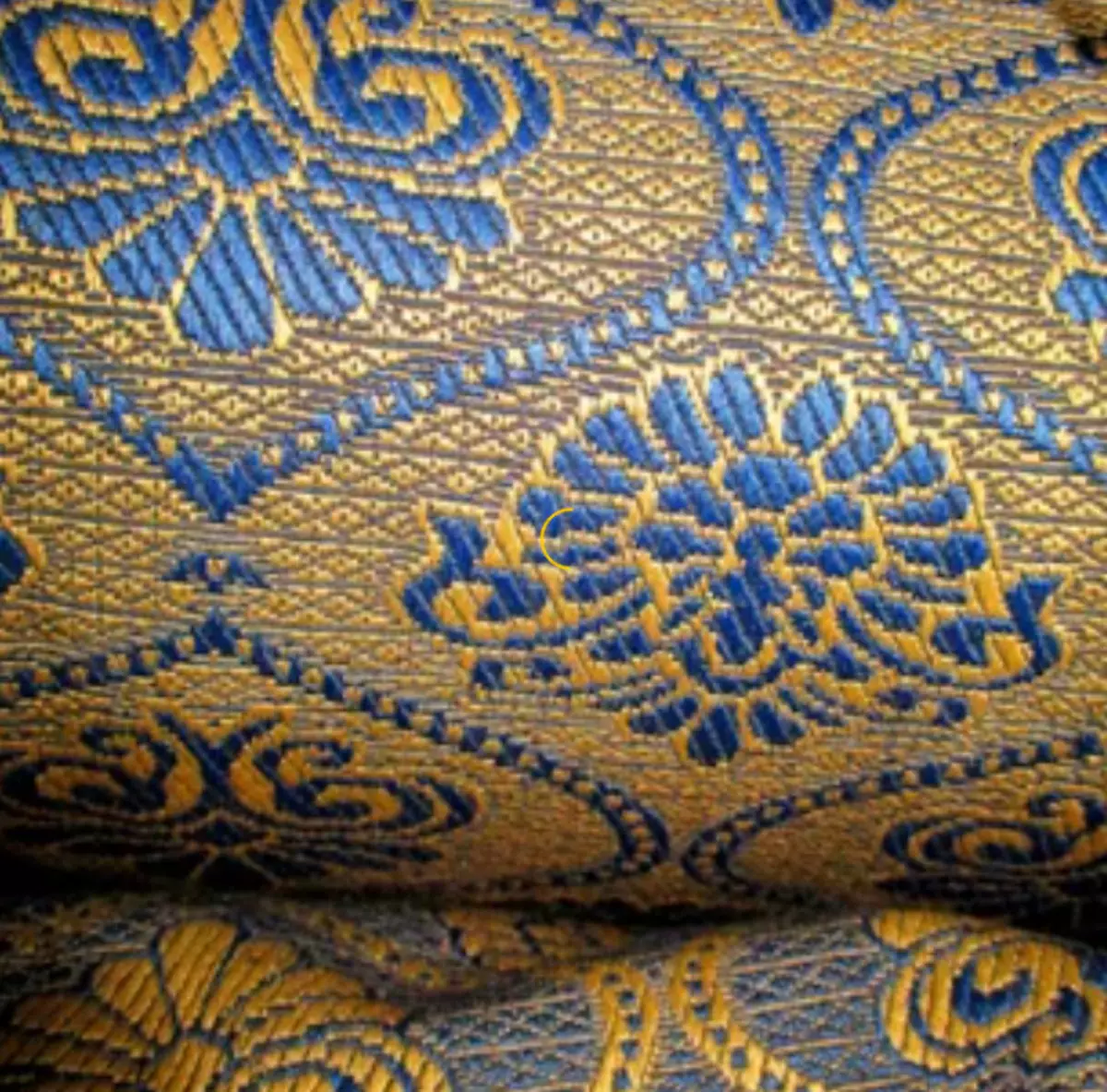 Tapestry-kessensjes: dekorative kessensopen op kessens yn it ynterieur, funksjes en ûntwerp. Hoe kinne jo kieze en fersoargje? 25917_5