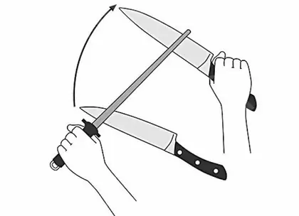 Musat untuk mengasah pisau: Bagaimana cara mempertajam dan mengedit pisau dengan Musat? Bagaimana cara memilihnya dengan benar? 25918_15